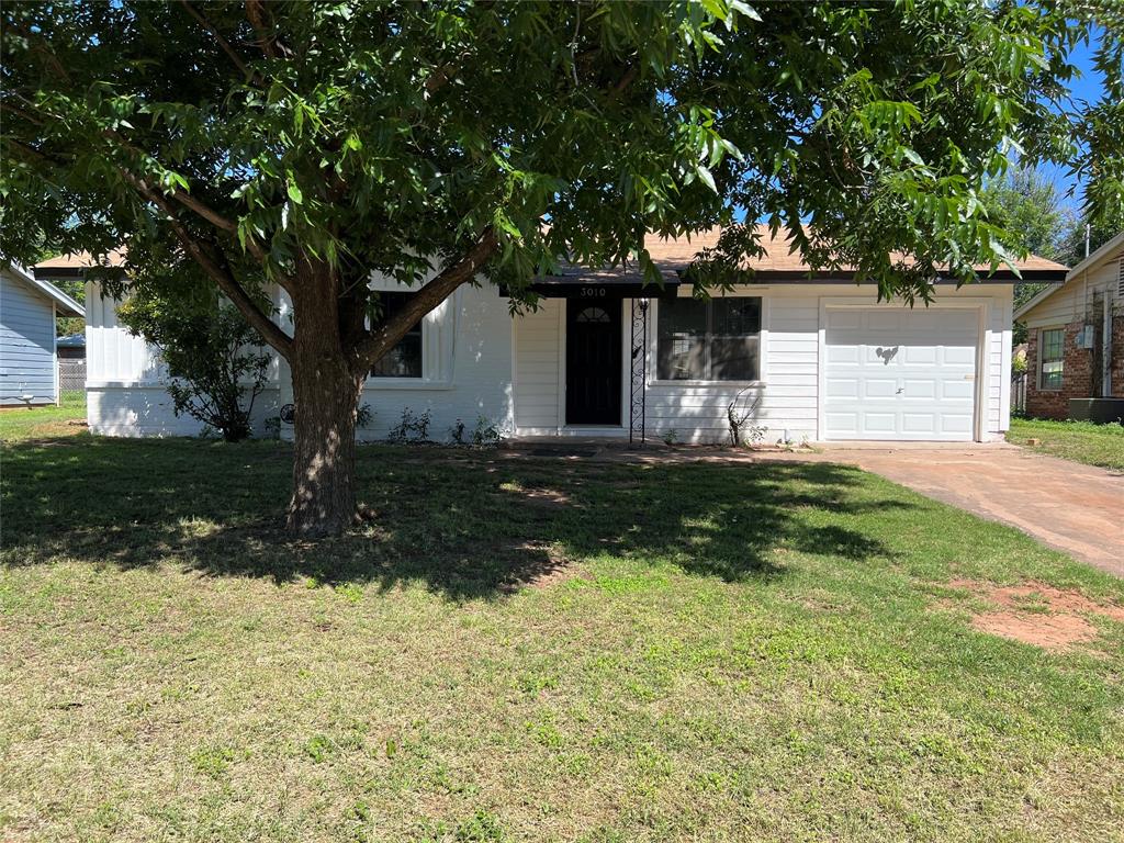 3010 Wenwood Road Abilene, TX 79606 - Photo 1 of 1 a view of a house with a yard