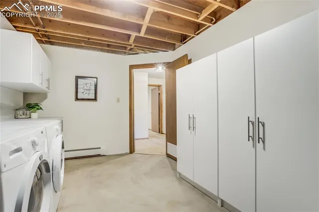 a view of a livingroom with a furniture