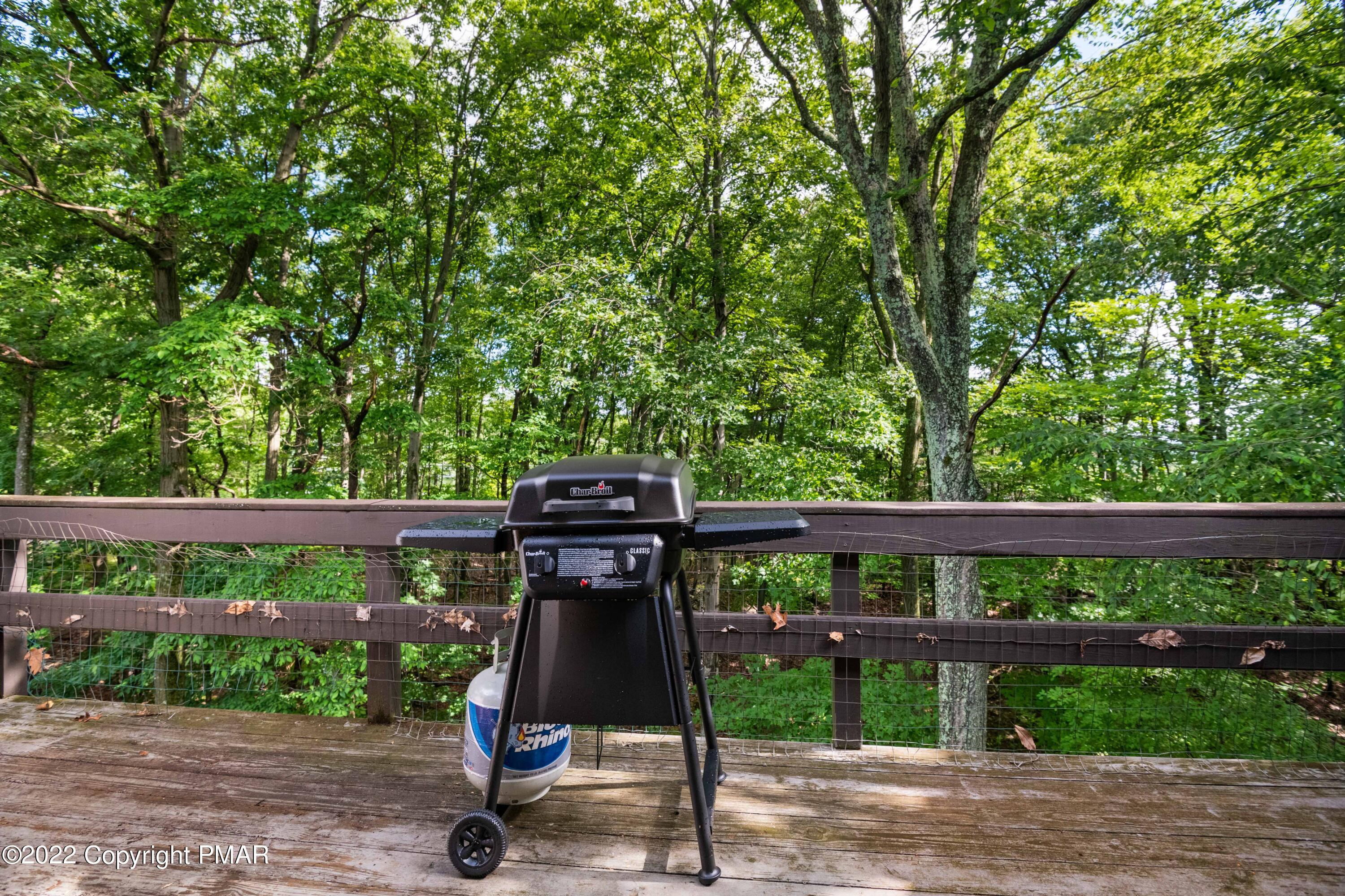 54 Slalom Way Tannersville, PA 18372 - Photo 9 of 14 a view of a two chairs in the deck