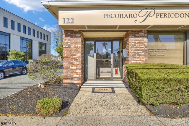 a view of a building with a outdoor space