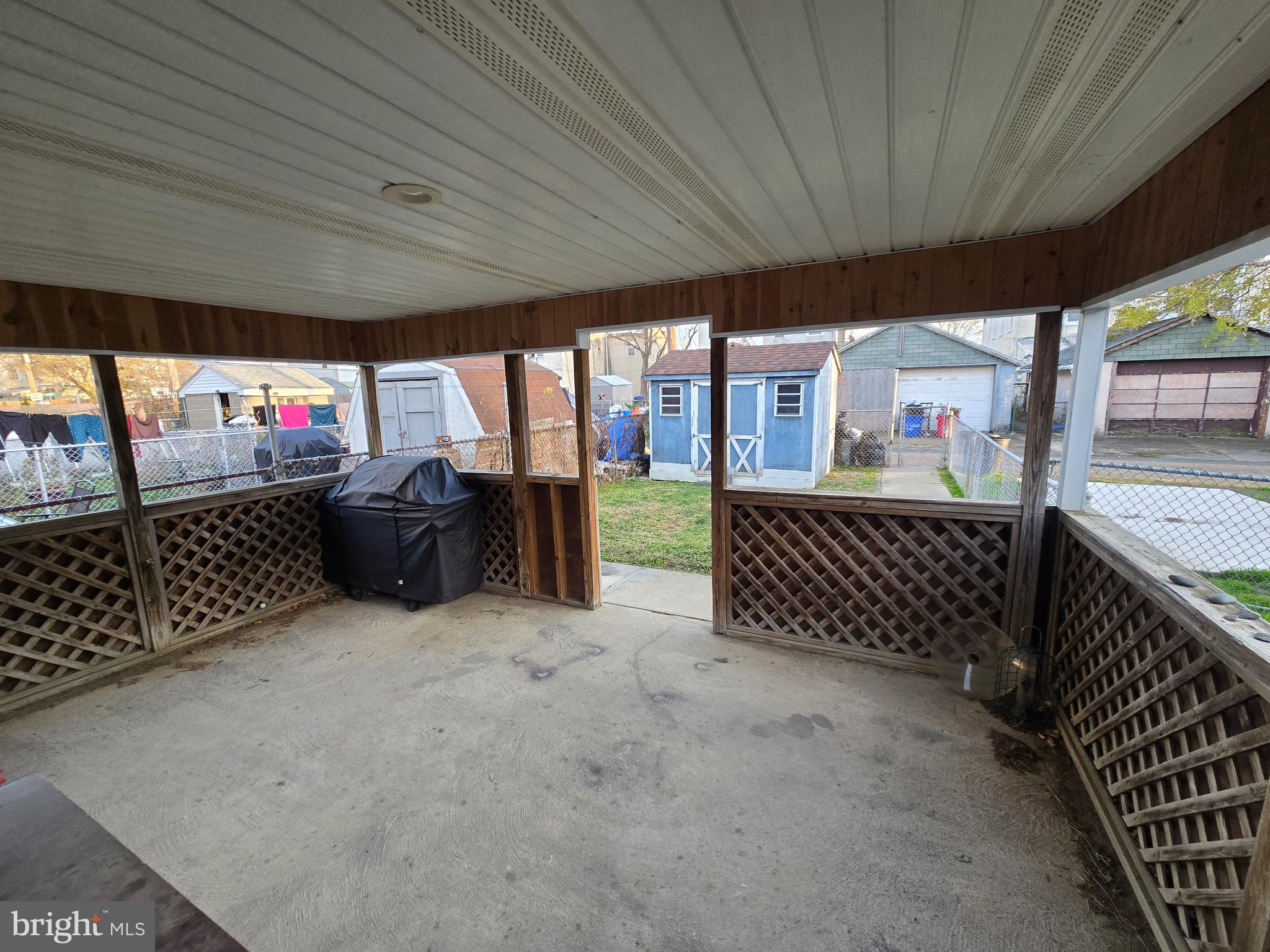 13 West 8th Street Marcus Hook, PA 19061 - Photo 37 of 40 a view of a porch with furniture