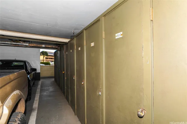 a view of a yard with an outdoor seating