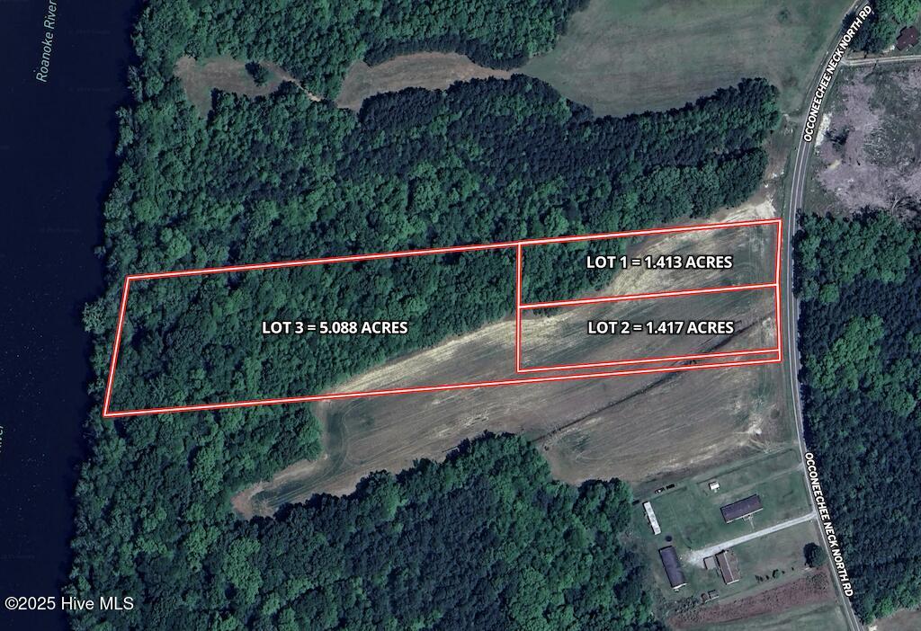 0 Occoneechee Neck North Road Garysburg, NC 27831 - Photo 12 of 13 Aerial - 3 Lots