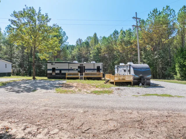 a view of a back yard of the house