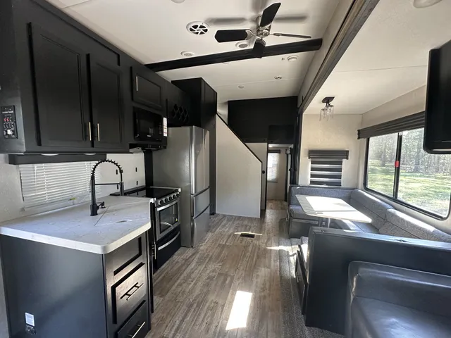 a picture of a book and a bed