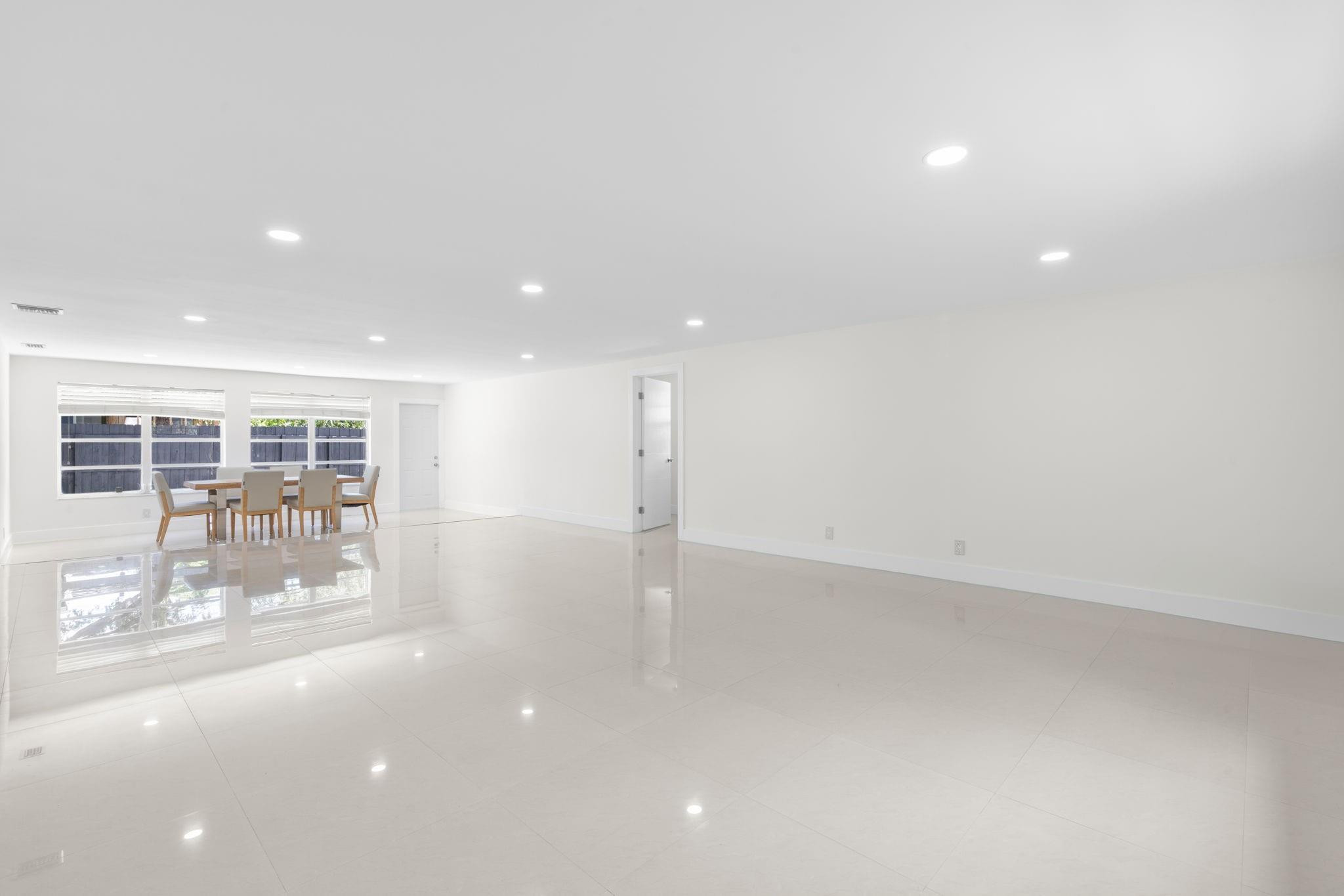 3262 Pierce Street Hollywood, FL 33021 - Photo 16 of 35 a view of an empty room with kitchen