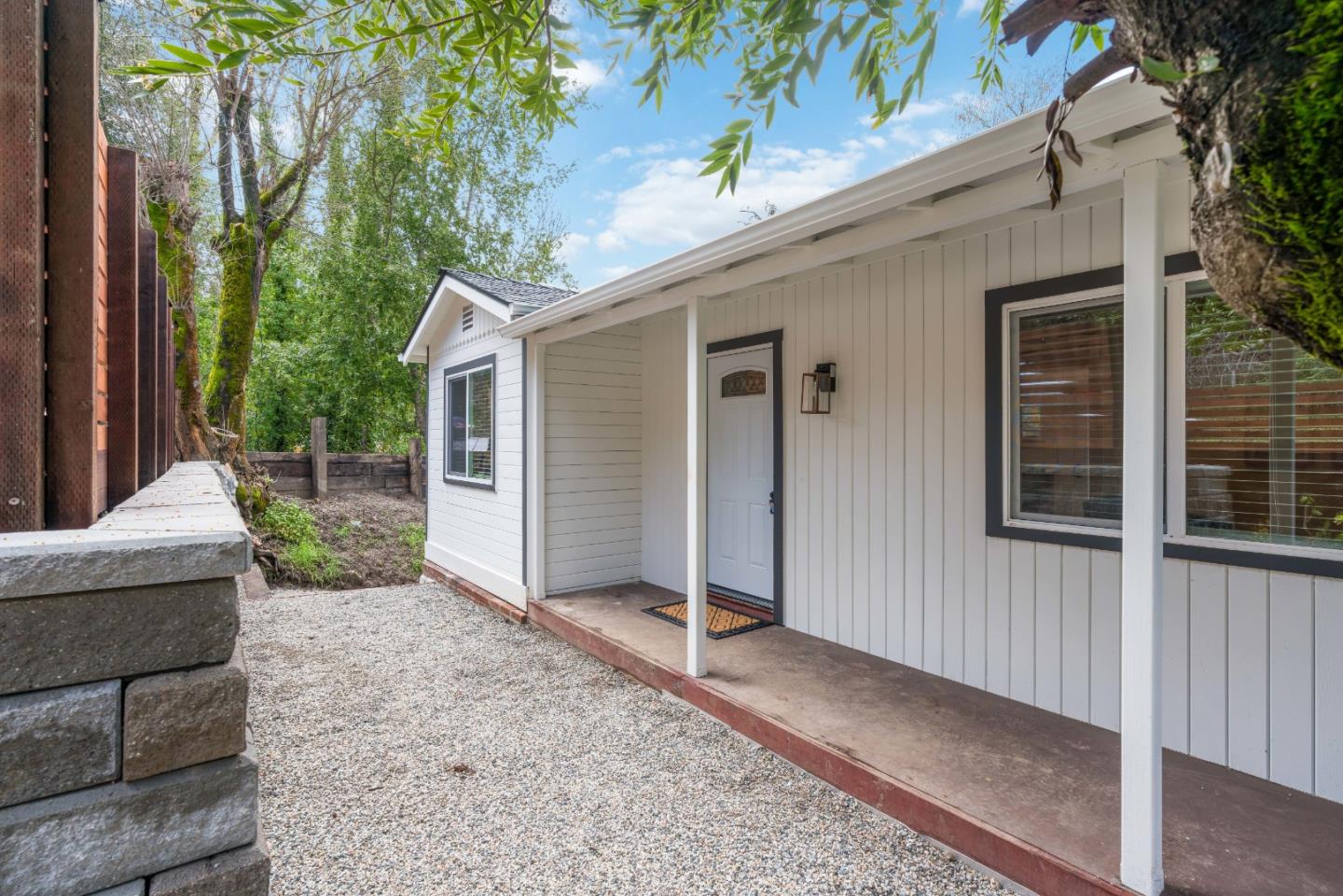 7475 East Zayante Road Felton, CA 95018 - Photo 38 of 52 front view of a house with a porch
