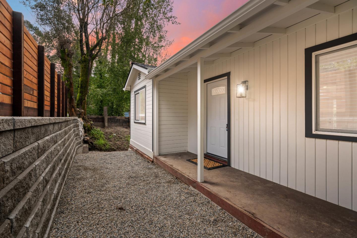 7475 East Zayante Road Felton, CA 95018 - Photo 50 of 52 a view of a backyard with cabin