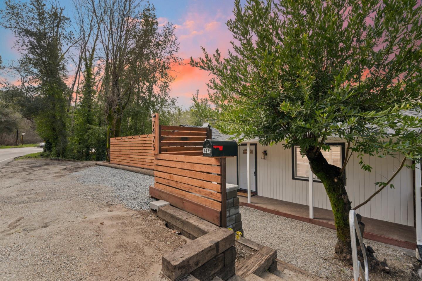 7475 East Zayante Road Felton, CA 95018 - Photo 51 of 52 a view of a yard with plants and wooden fence