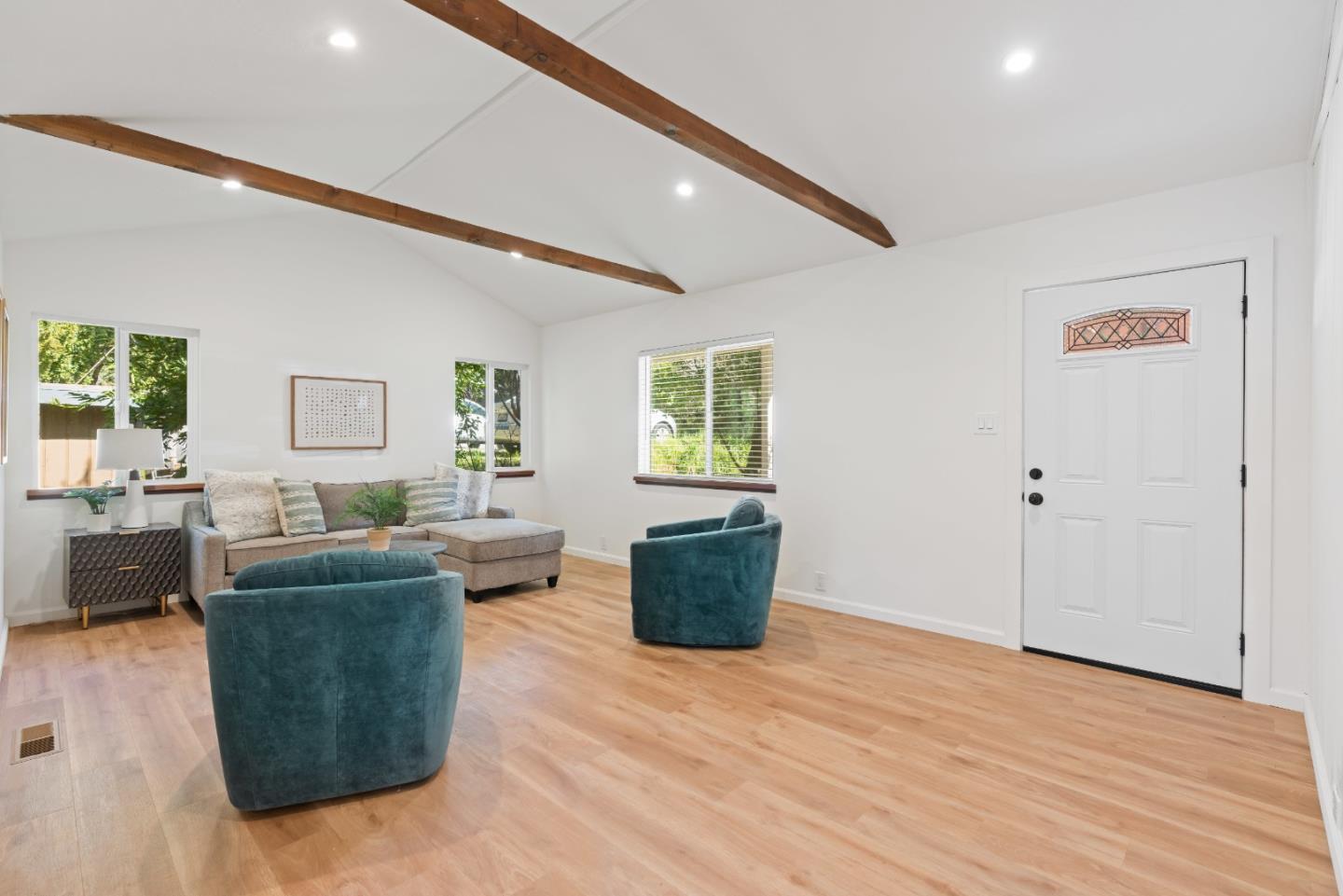 7475 East Zayante Road Felton, CA 95018 - Photo 10 of 52 a living room with furniture and wooden floor