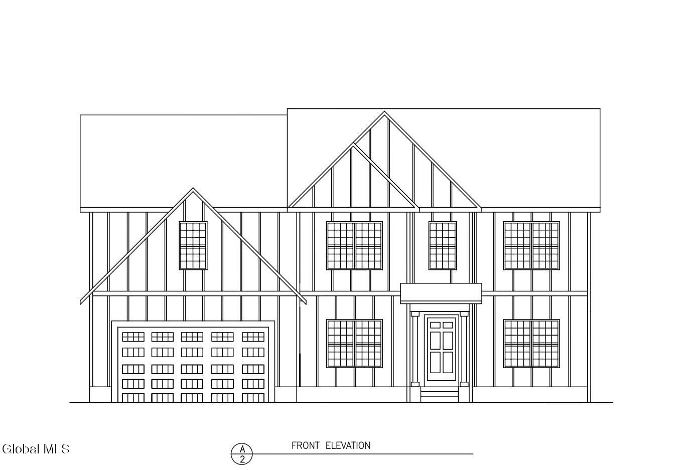 Lot #2 Kinns Road Clifton Park, NY 12065 - Photo 5 of 7 Lot 2 Kinns Rd Front Elevation