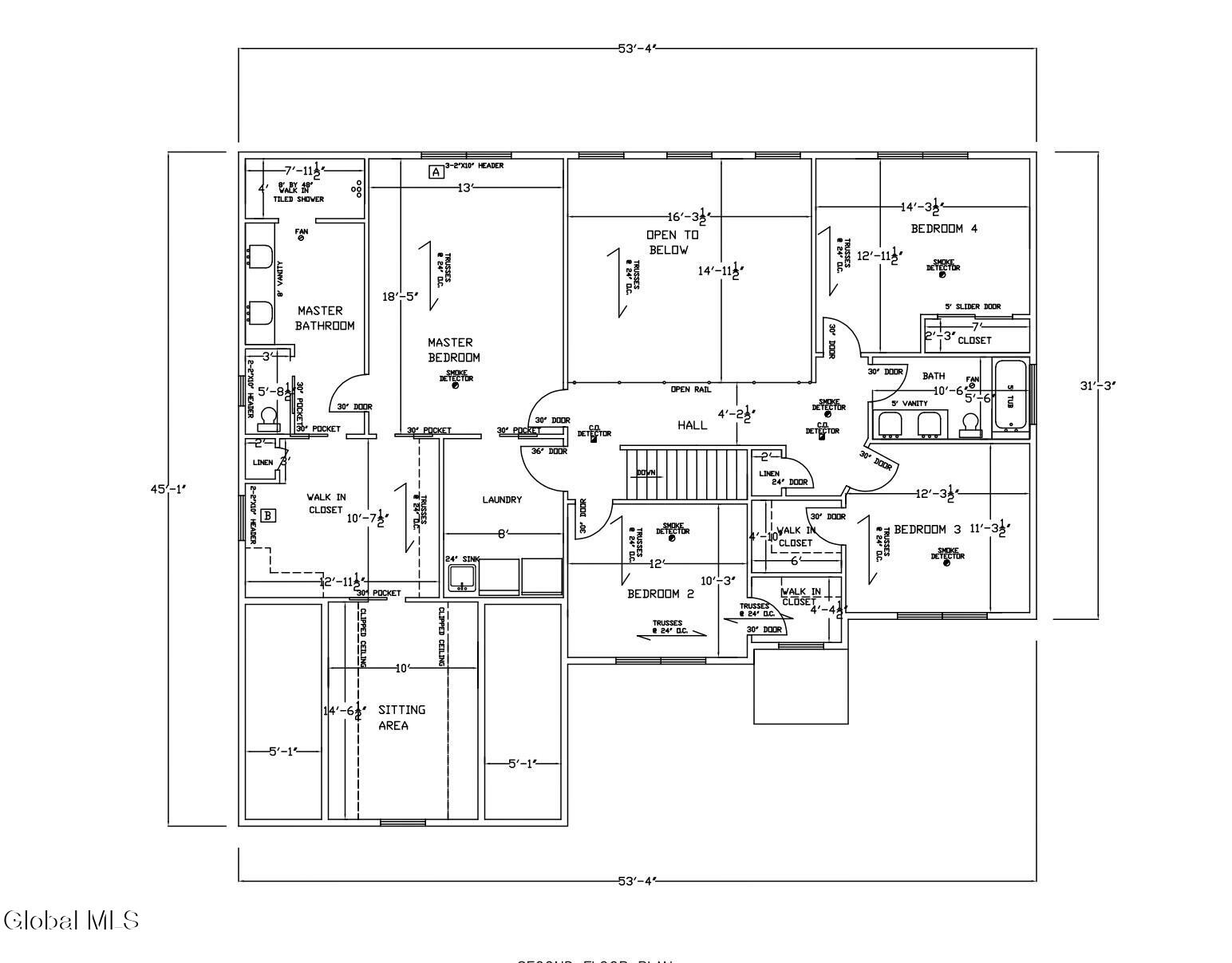 Lot #2 Kinns Road Clifton Park, NY 12065 - Photo 7 of 7 Lot 2 Kinns Rd Second Floor Plan