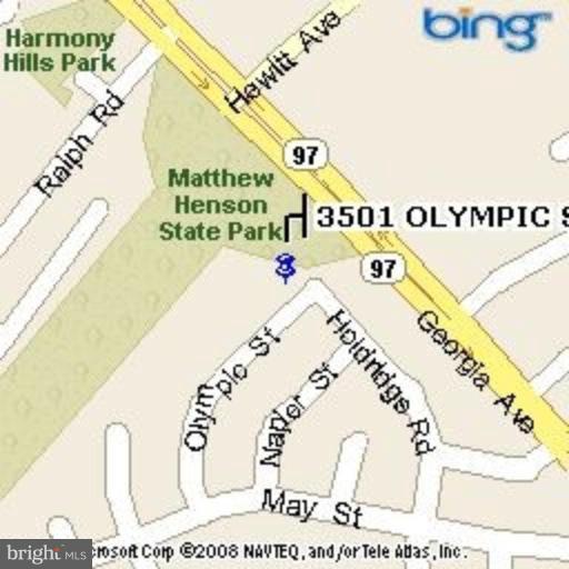 3501 Olympic Street Silver Spring, MD 20906 - Photo 23 of 23 Location map
