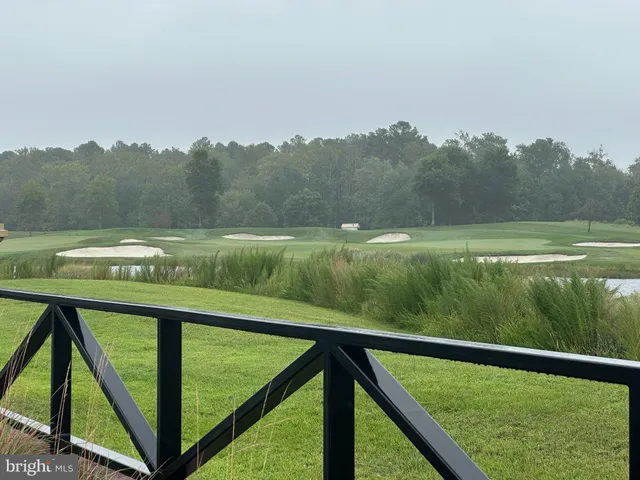 a view of river and deck