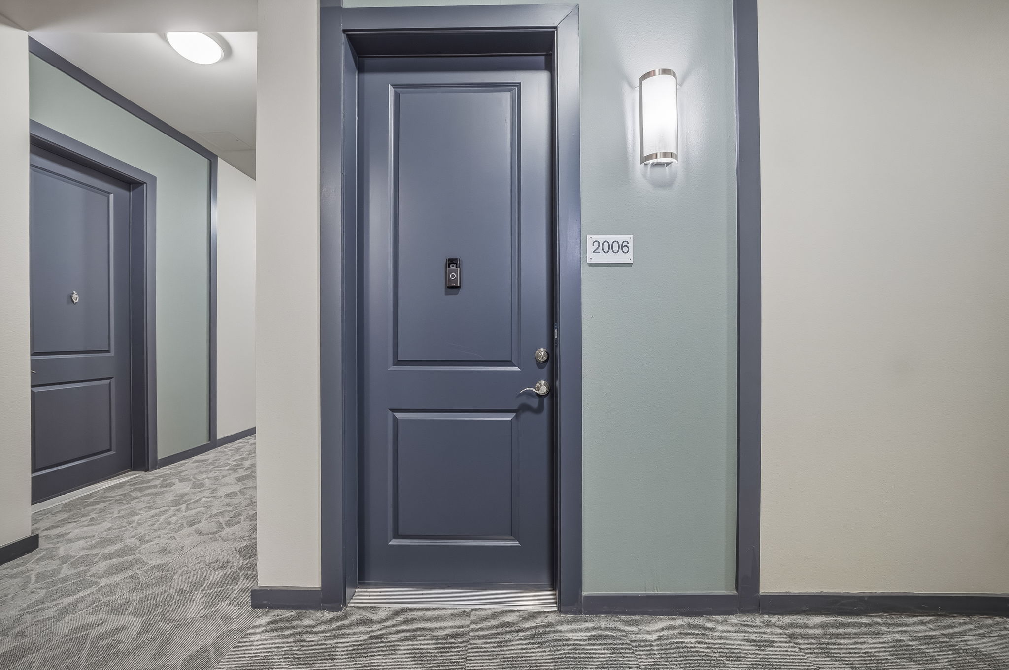 1900 Barton Springs Road, Unit 2006 Austin, TX 78704 - Photo 2 of 26 a view of a hallway with front door