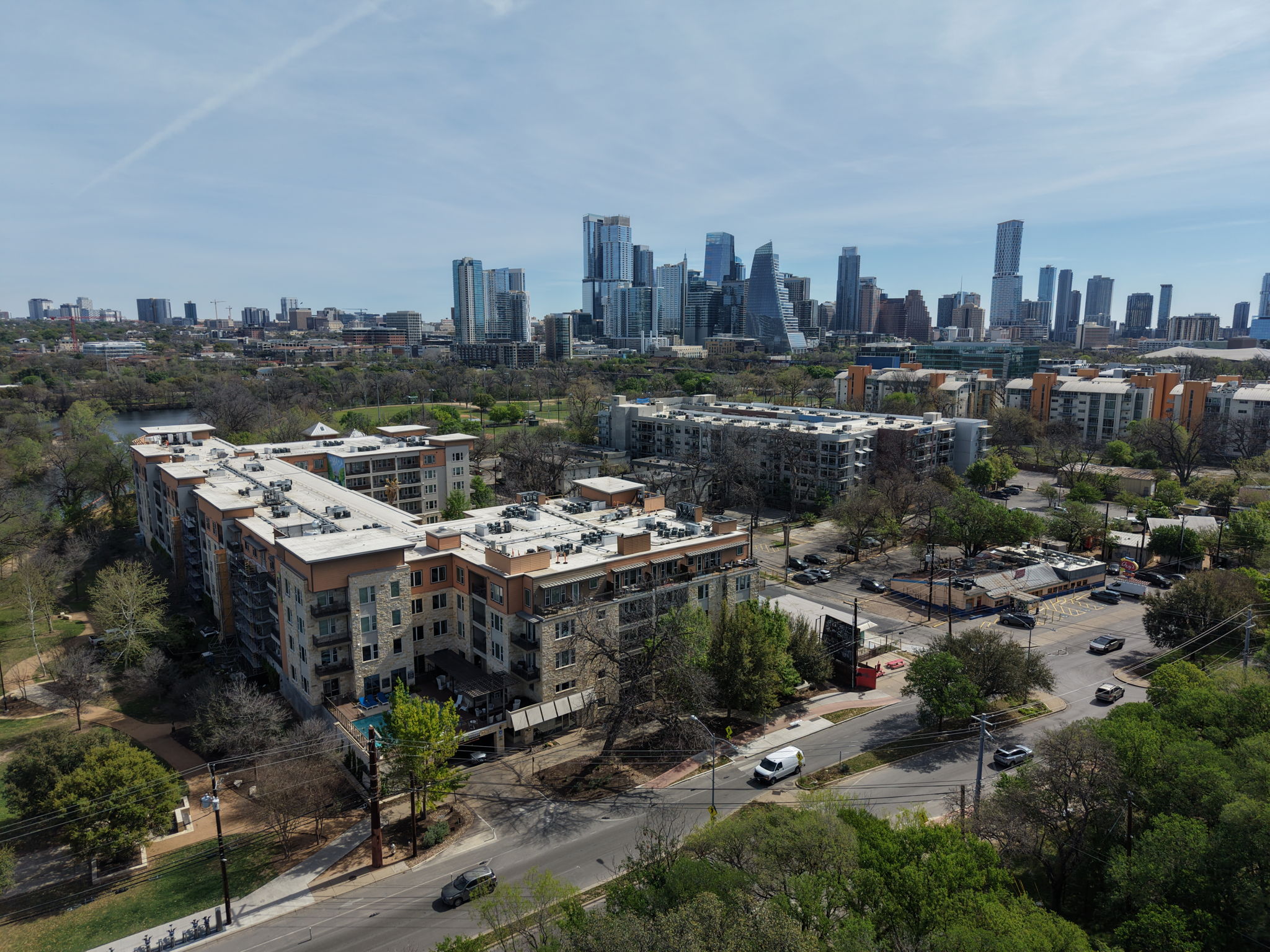 1900 Barton Springs Road, Unit 2006 Austin, TX 78704 - Photo 23 of 26 a view of a city with tall buildings