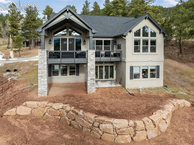a front view of a house with a porch