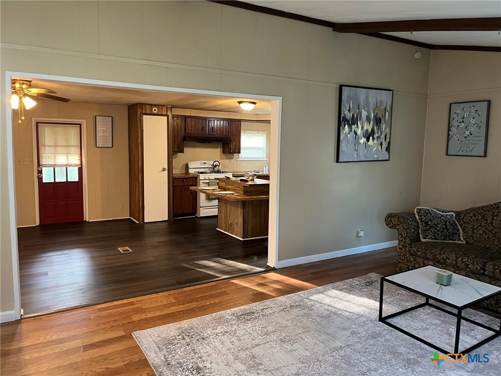 5576 Helm Lane Temple, TX 76502 - Photo 3 of 25 a living room with furniture and a wooden floor