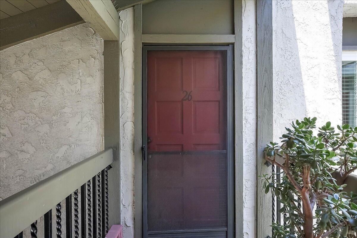 47 Dearborn Place, Unit 26 Goleta, CA 93117 - Photo 13 of 17 Front Entry Door