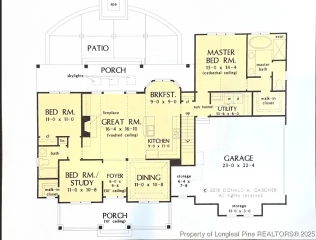 a picture of a book and a bed