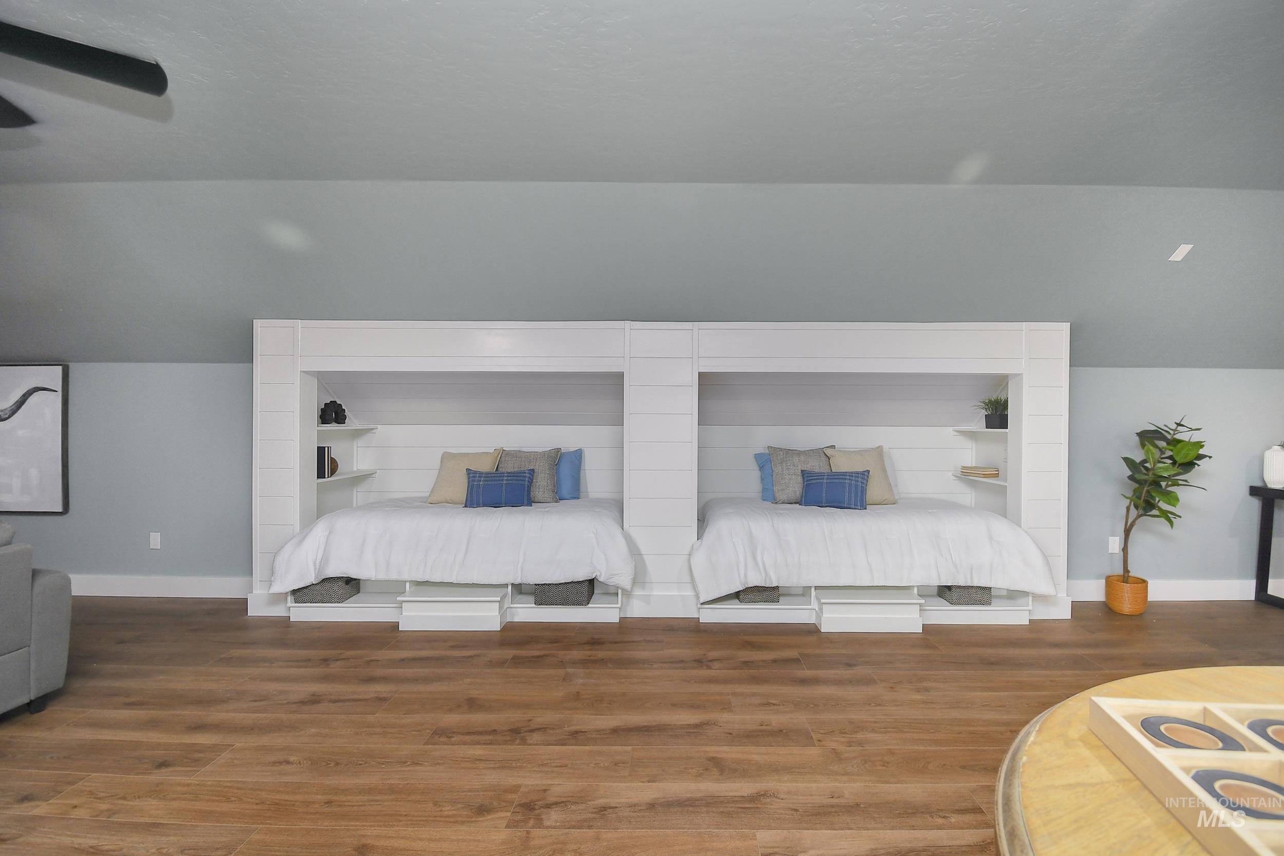 8991 Edna Lane Middleton, ID 83644 - Photo 24 of 50 Bedroom with a ceiling fan and wood finished floors