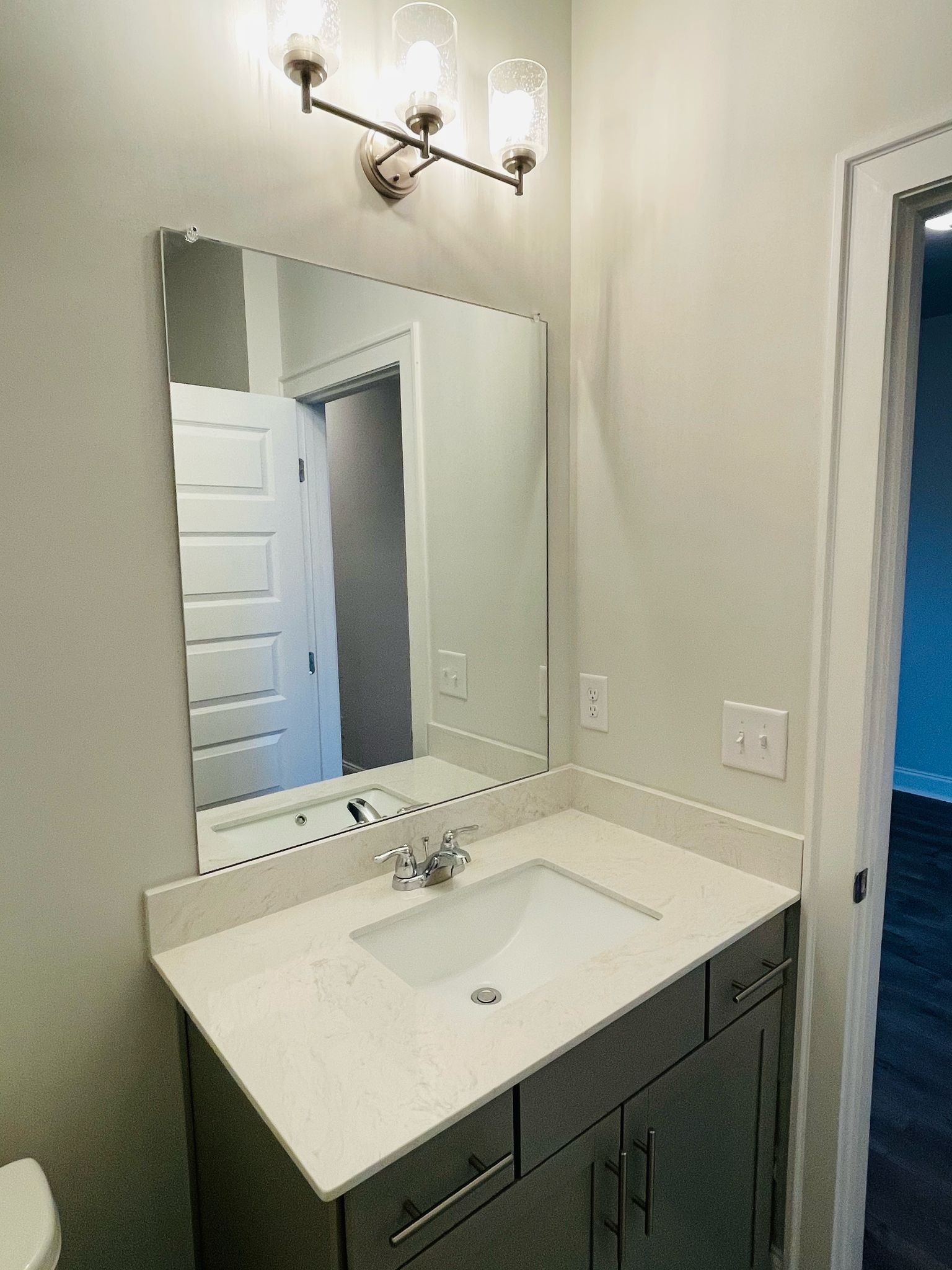 1108 Carlisle Place Mount Juliet, TN 37122 - Photo 14 of 20 a bathroom with a sink and a mirror