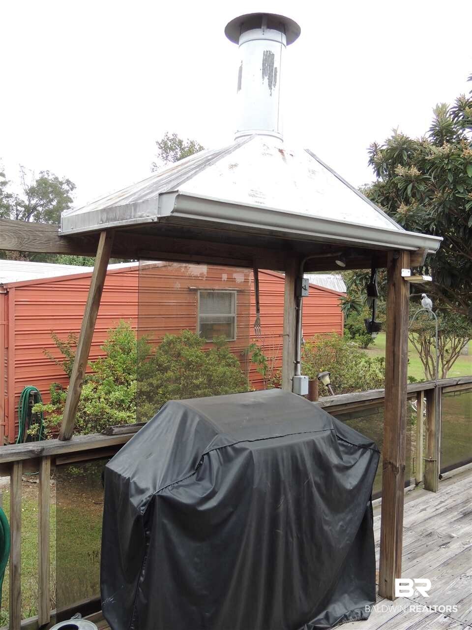 722 Shoffner Street Brewton, AL 36426 - Photo 36 of 38 Grilling station on side deck
