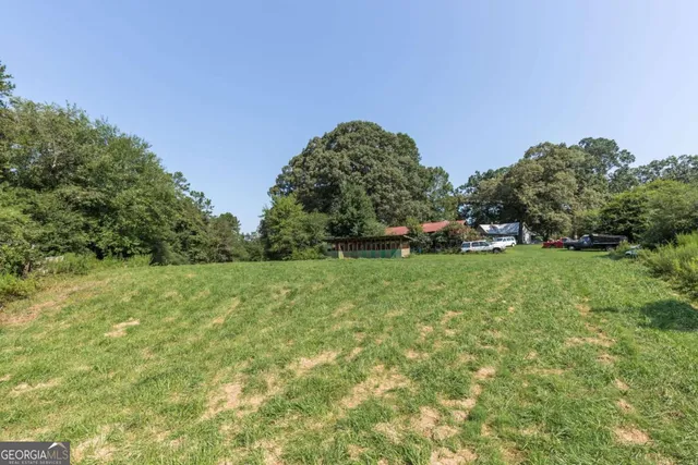 a view of outdoor space and yard