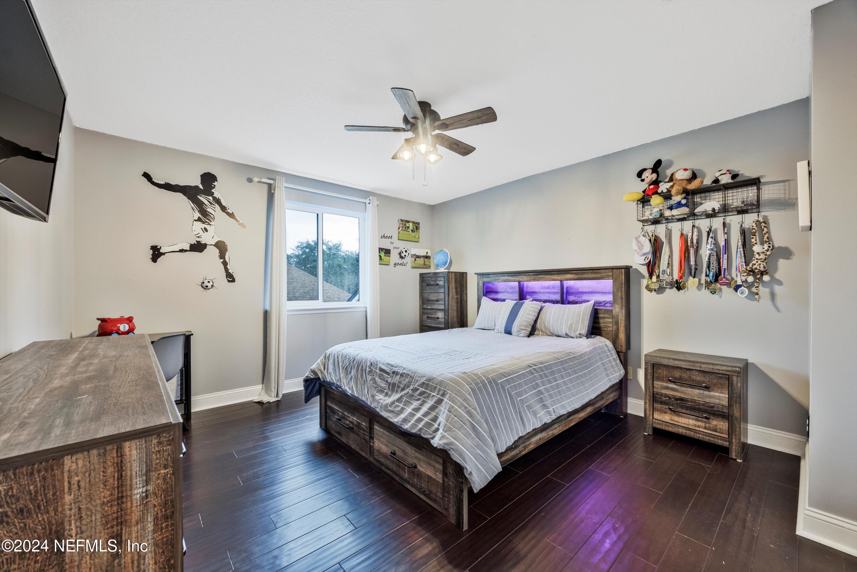 1843 South Landguard Road St. Augustine, FL 32092 - Photo 25 of 67 a bedroom with a bed and a window