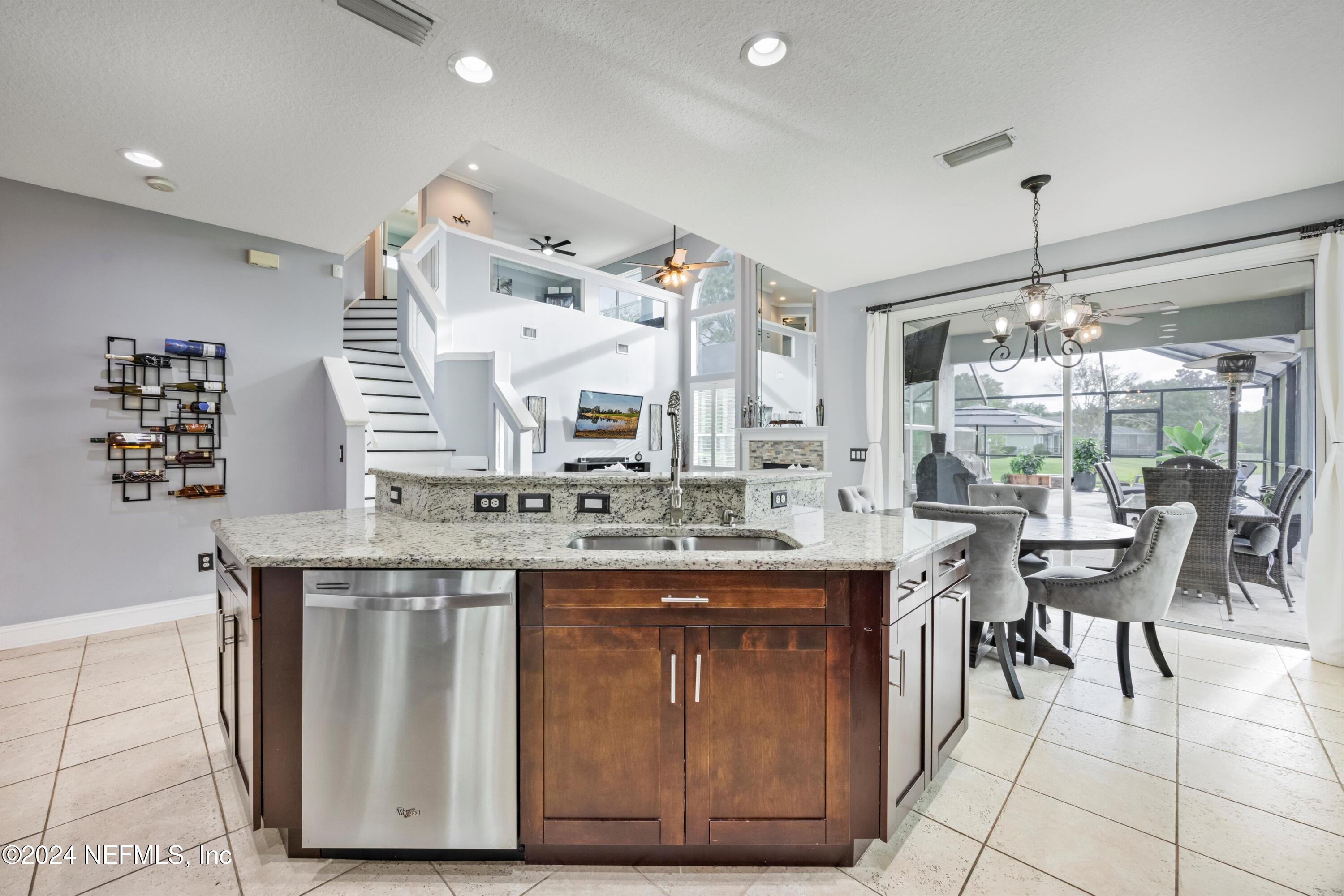 1843 South Landguard Road St. Augustine, FL 32092 - Photo 4 of 67 a kitchen with a stove and cabinets