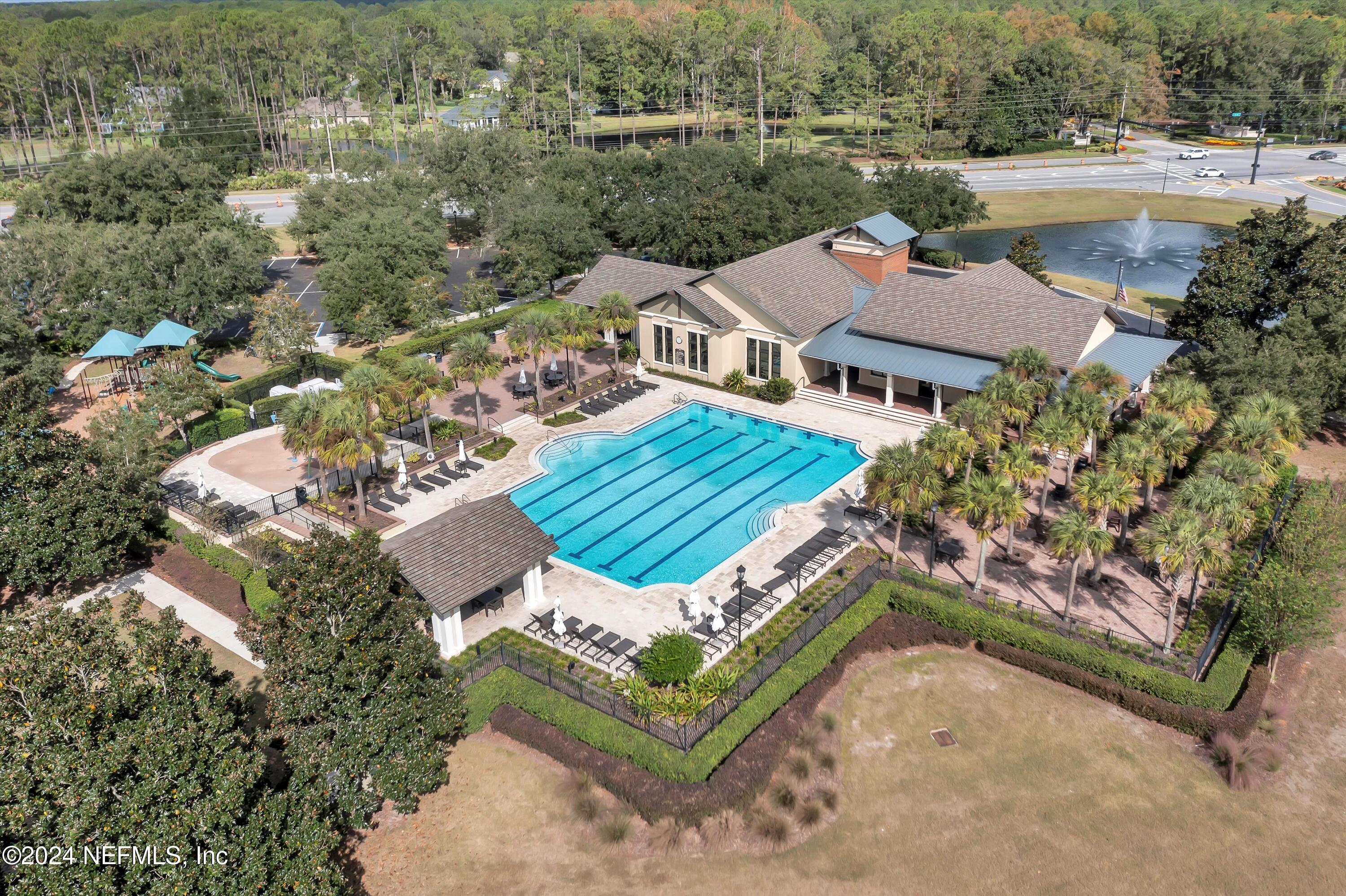1843 South Landguard Road St. Augustine, FL 32092 - Photo 50 of 67 an aerial view of a house with a lake view