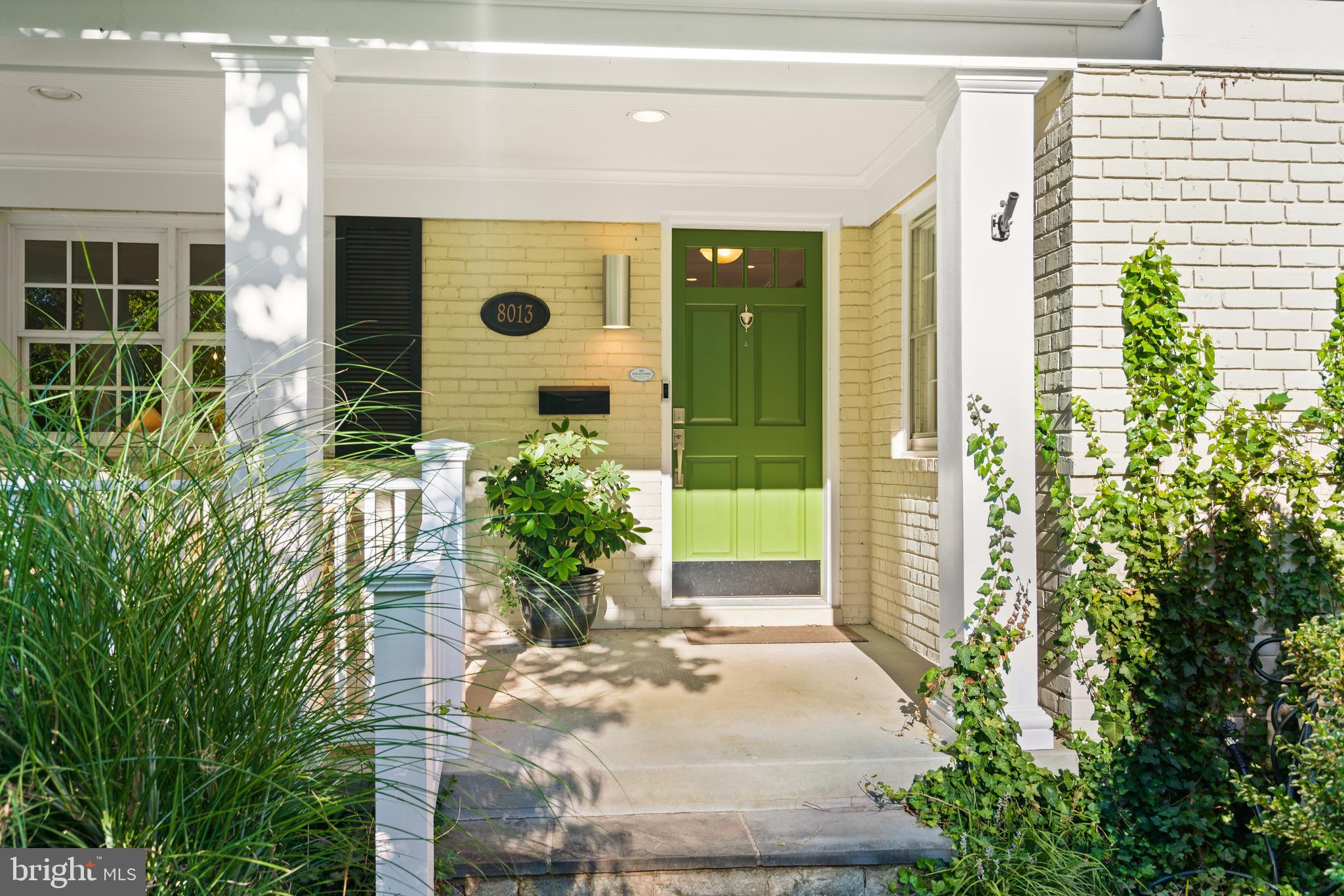 8013 Aberdeen Road Bethesda, MD 20814 - Photo 2 of 43 Charming front porch