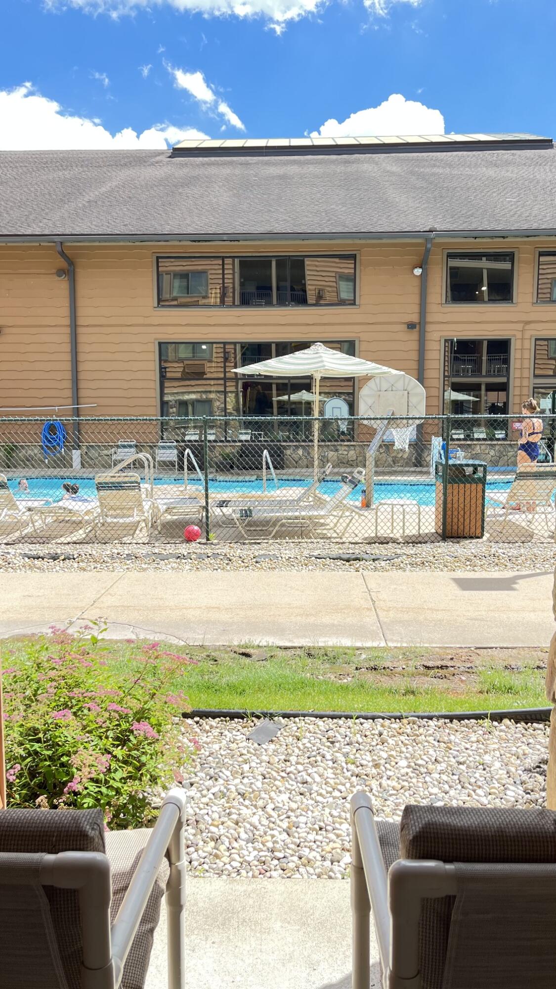 Undisclosed Address Lyons, WI 53147 - Photo 8 of 17 Covered patio overlooks pool!