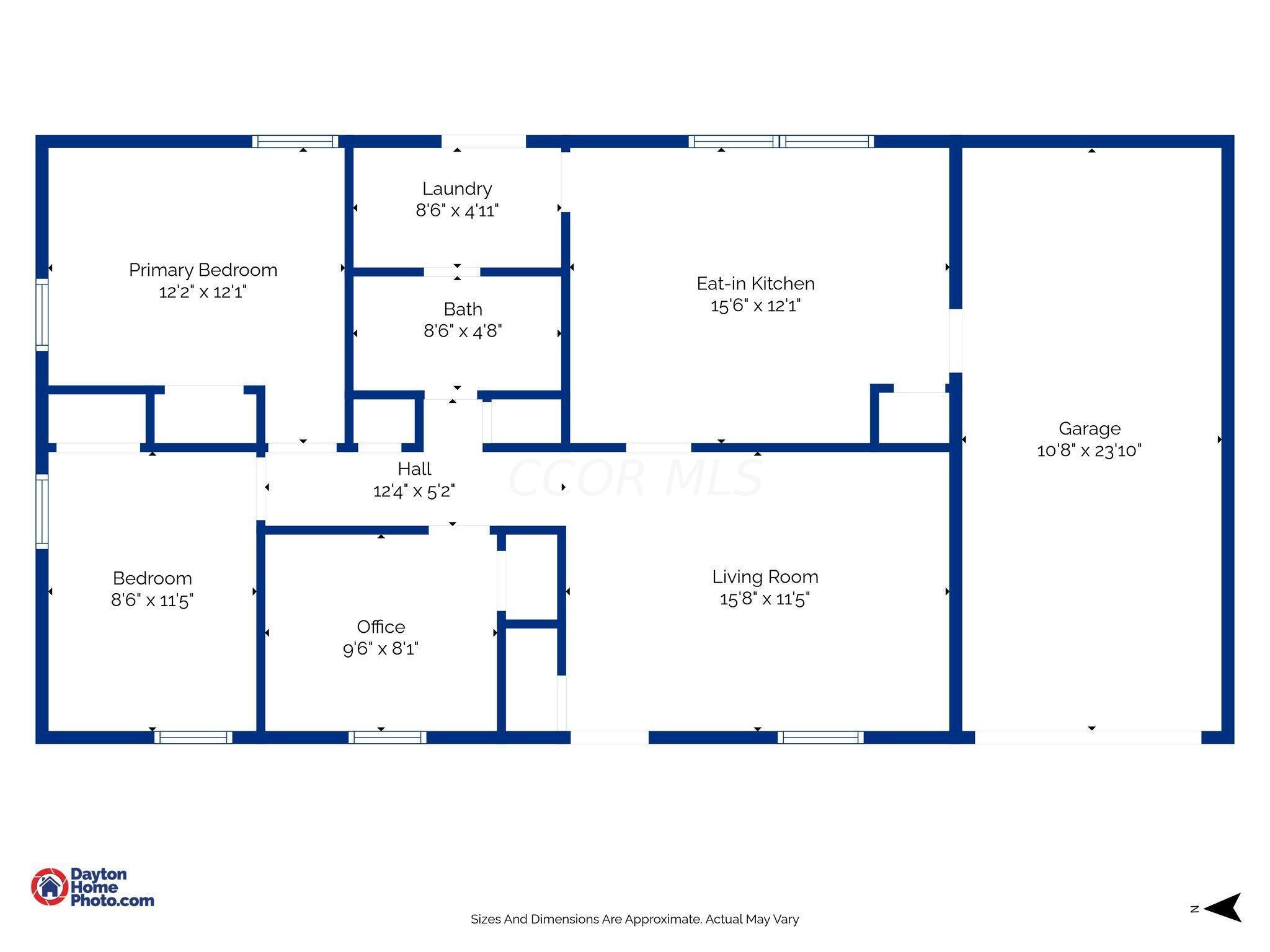 3300 Woonsocket Street Springfield, OH 45503 - Photo 38 of 38 Floorplan 3300 Woonsocket