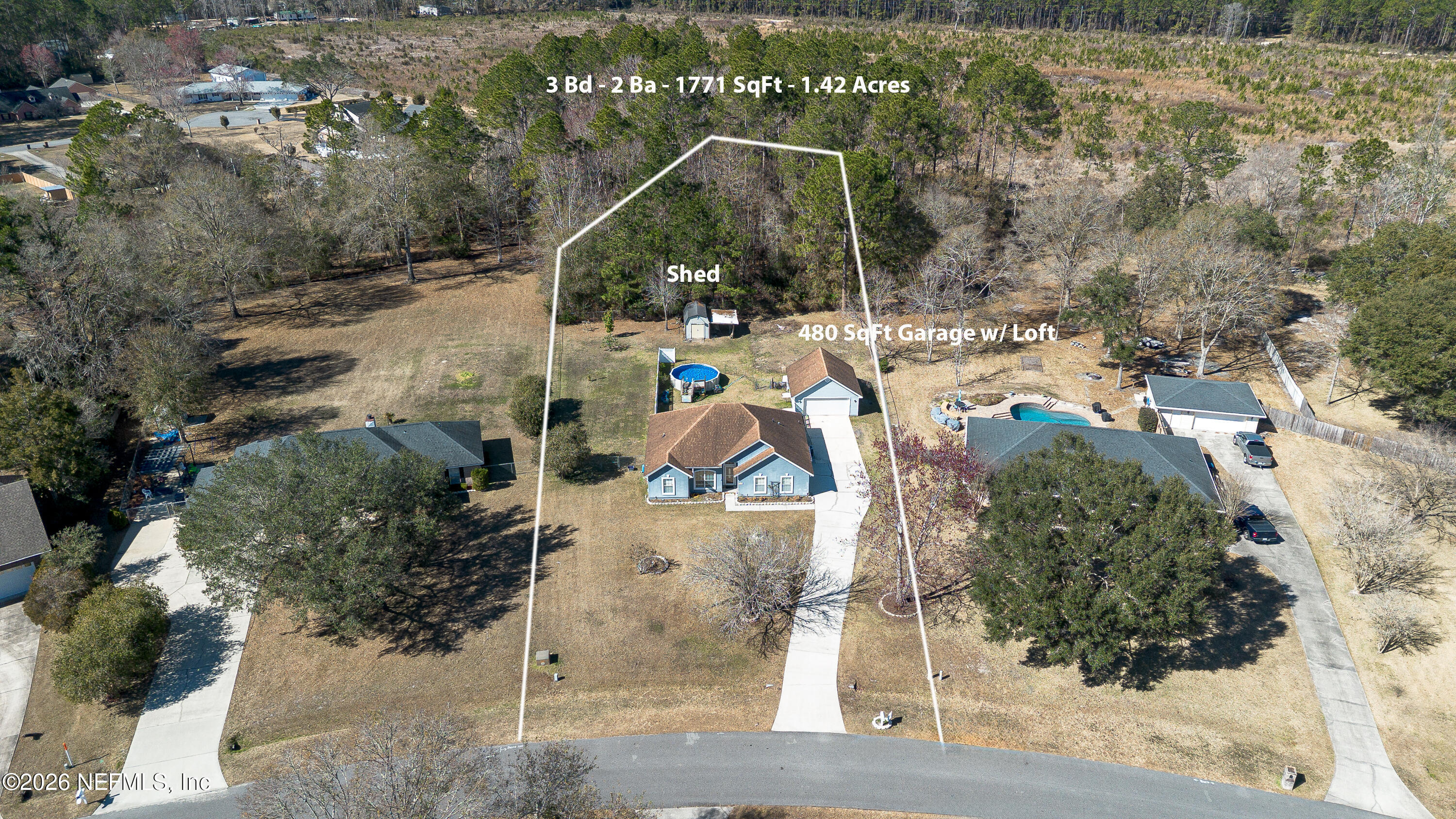 55592 Deer Run Road Callahan, FL 32011 - Photo 33 of 37 Ext Lot Front