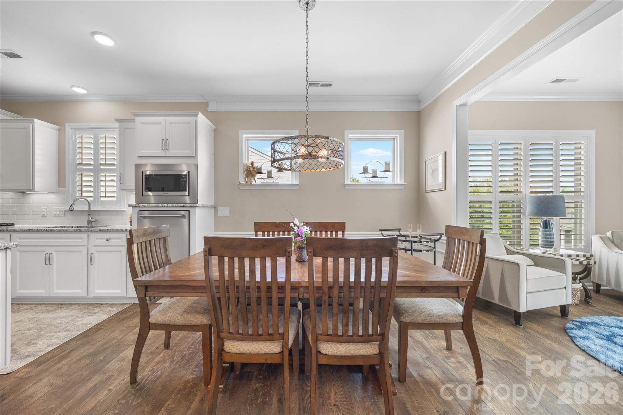 836 Bliss Drive Fort Mill, SC 29715 - Photo 14 of 47 a view of a dining room with furniture window and outside view