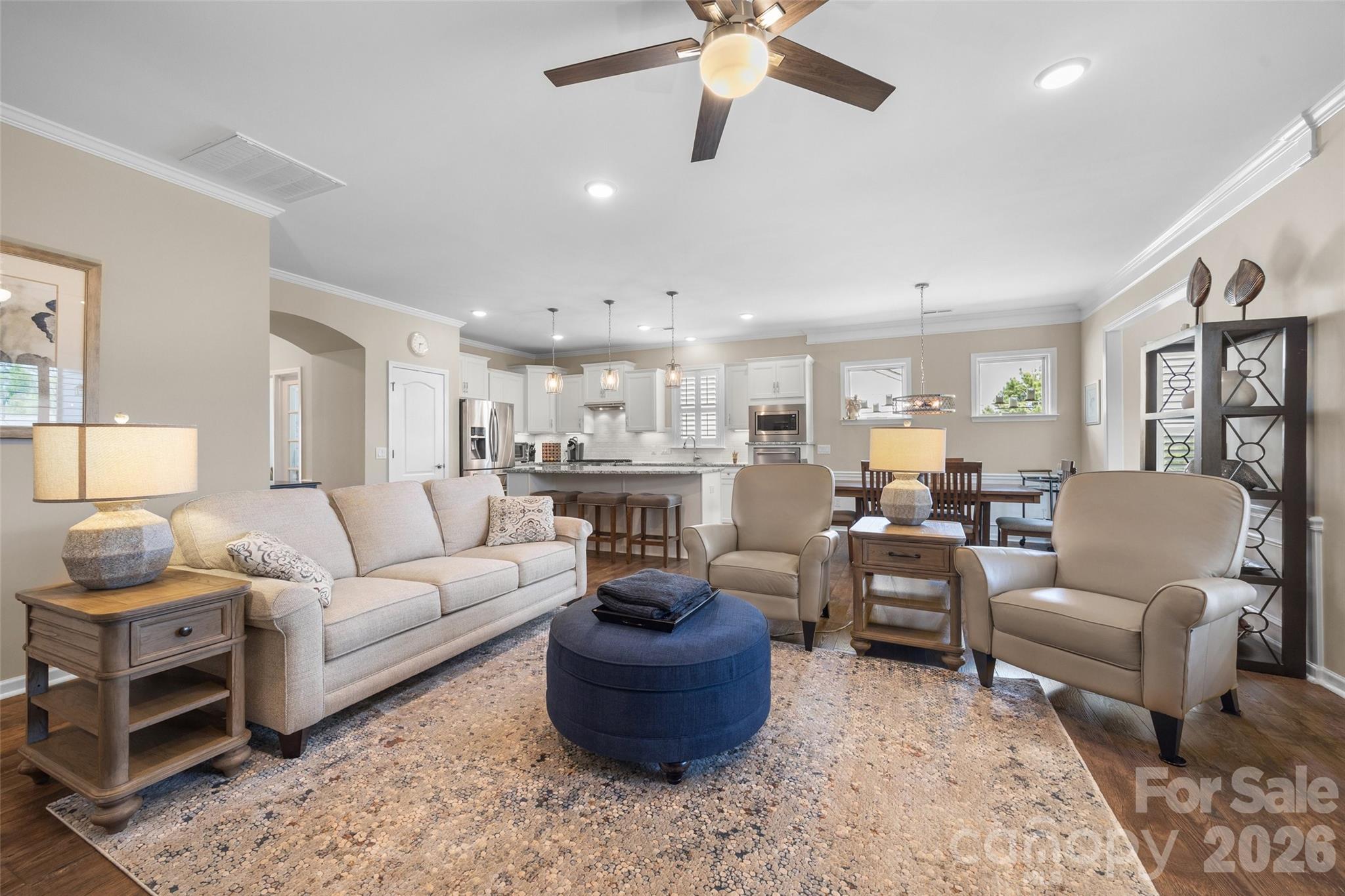 836 Bliss Drive Fort Mill, SC 29715 - Photo 15 of 47 a living room with furniture and a potted plant