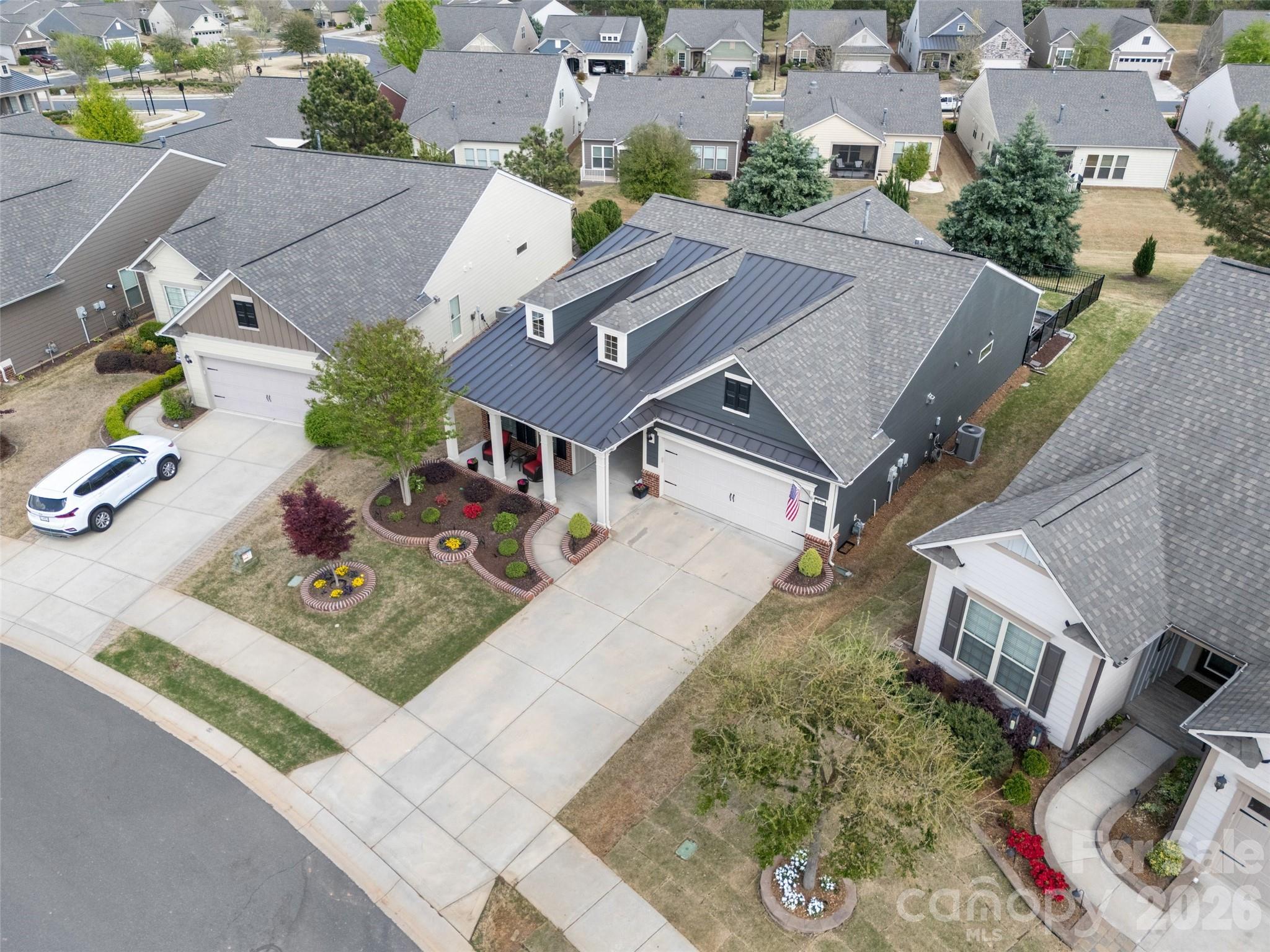 836 Bliss Drive Fort Mill, SC 29715 - Photo 38 of 47 an aerial view of multiple houses with yard