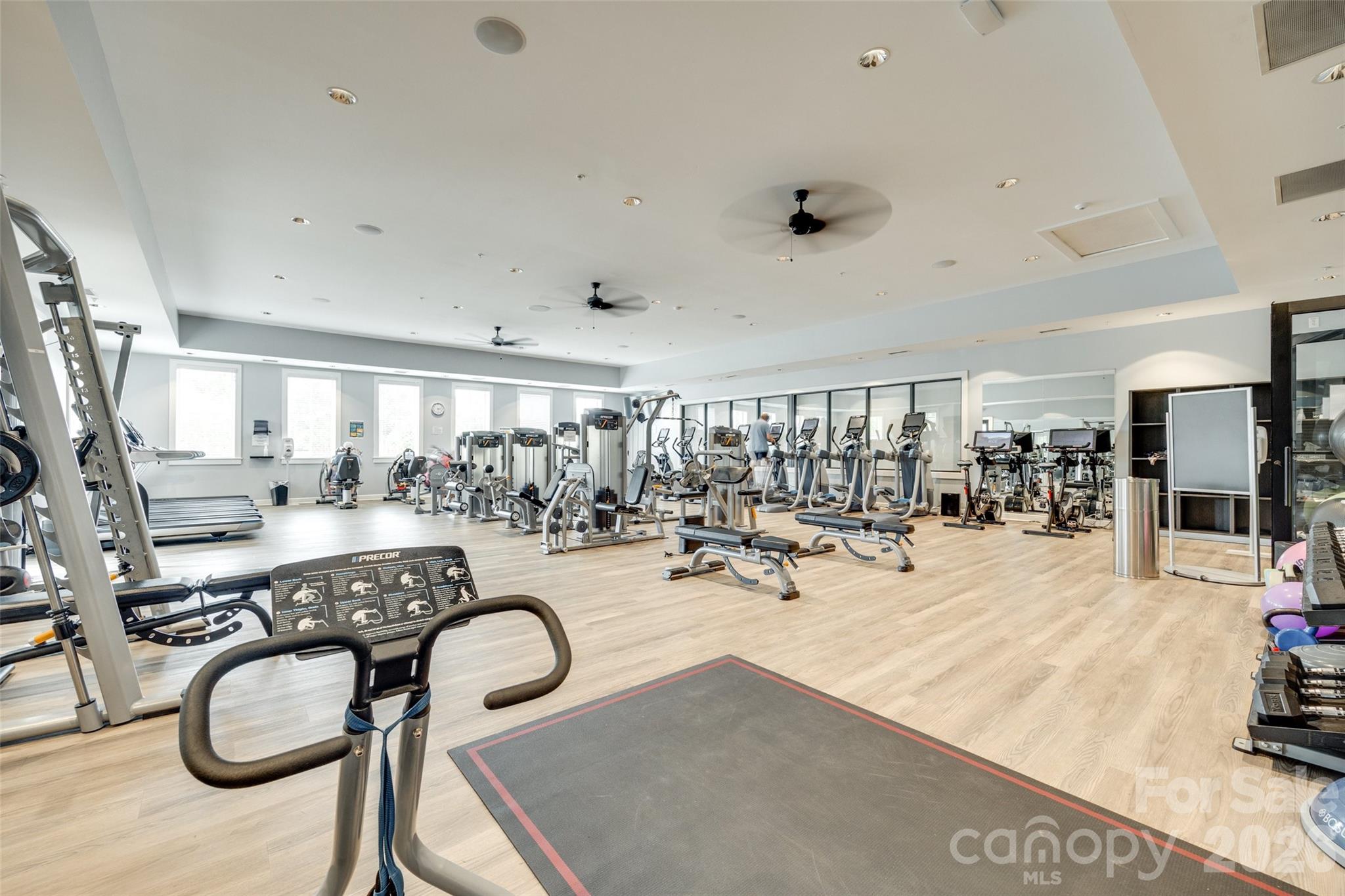 836 Bliss Drive Fort Mill, SC 29715 - Photo 45 of 47 a view of a room with gym equipment
