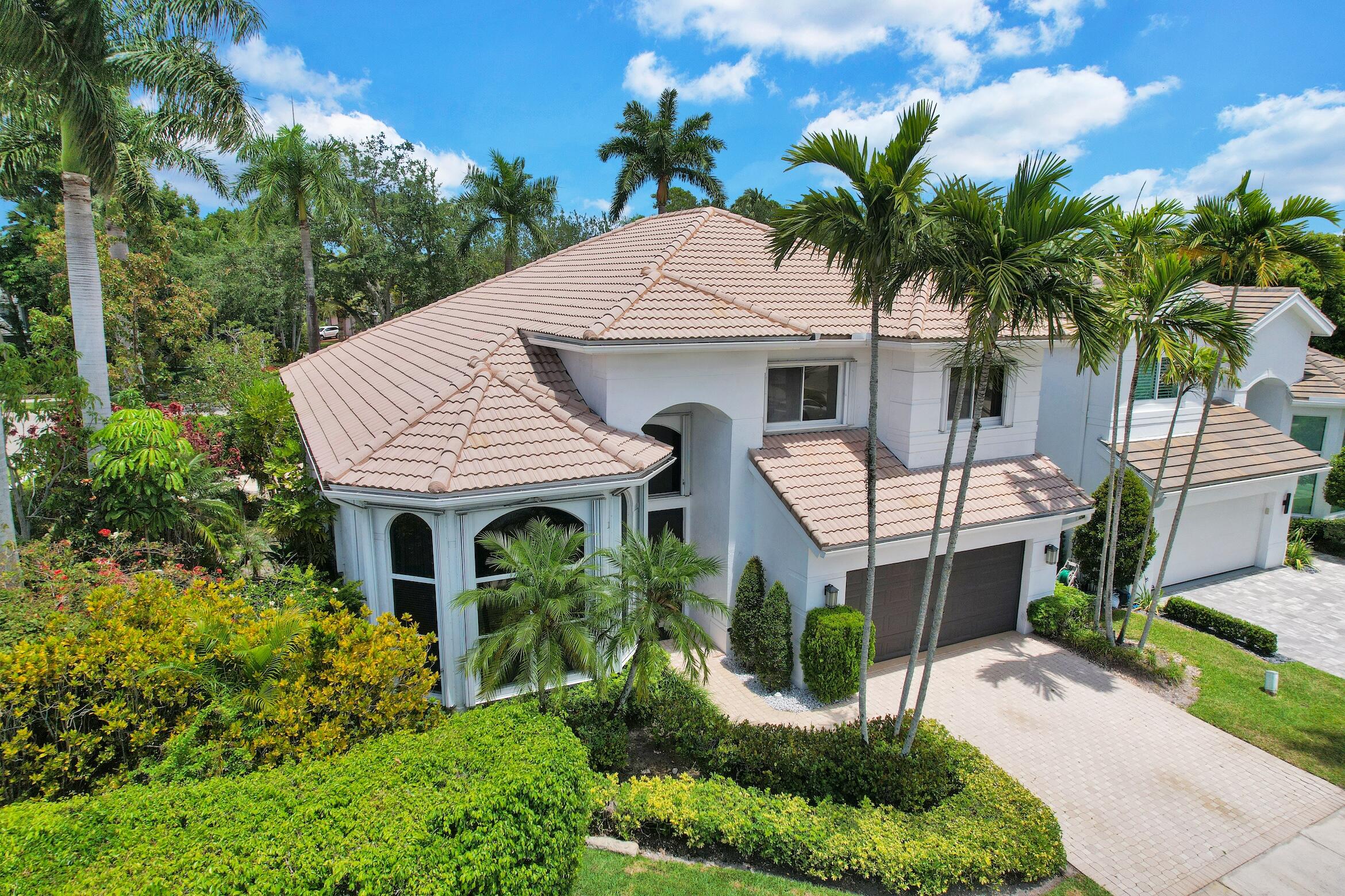 4132 Northwest 55th Place Boca Raton, FL 33496 - Photo 3 of 37 Aerial Front