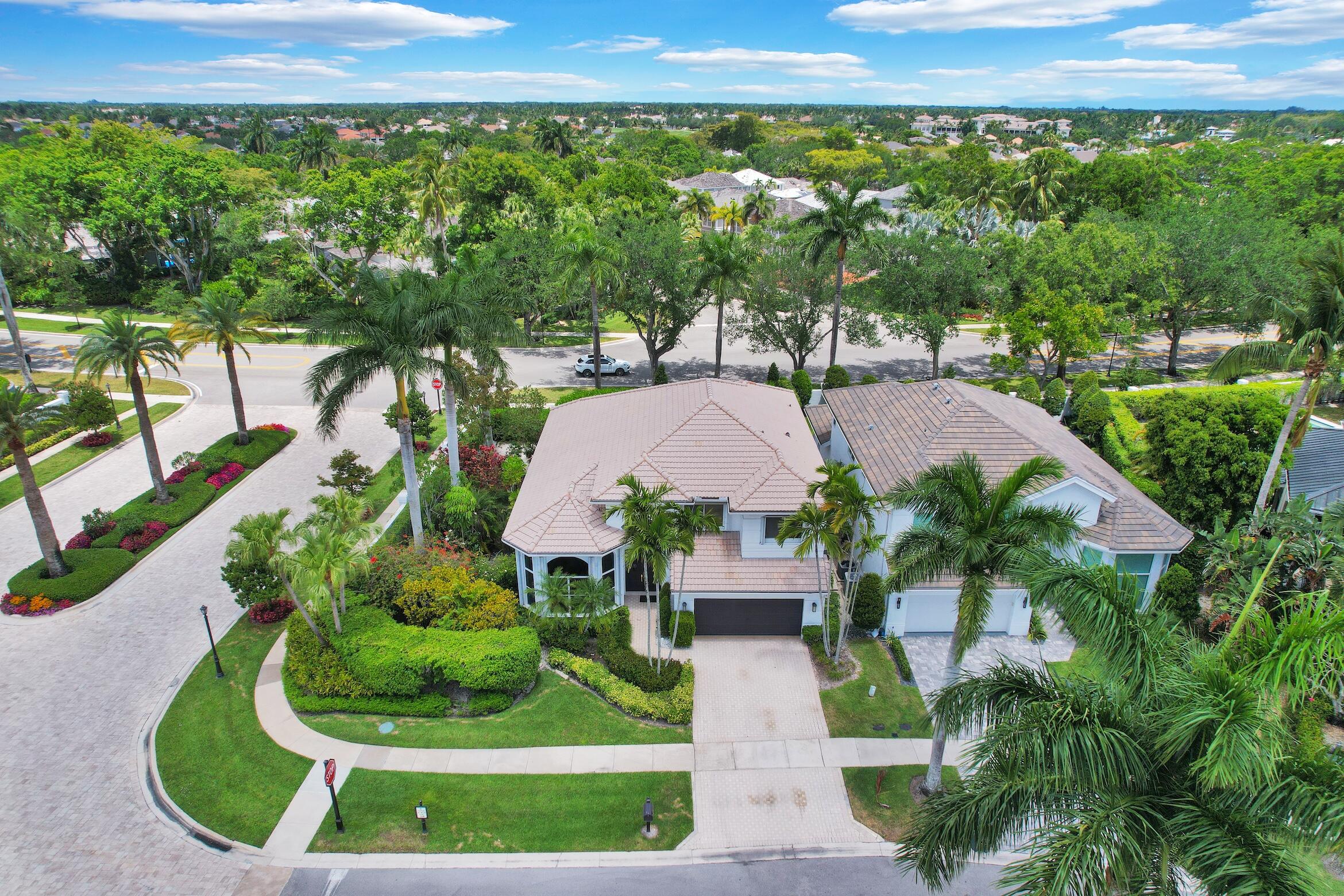4132 Northwest 55th Place Boca Raton, FL 33496 - Photo 4 of 37 Aerial 2 Front