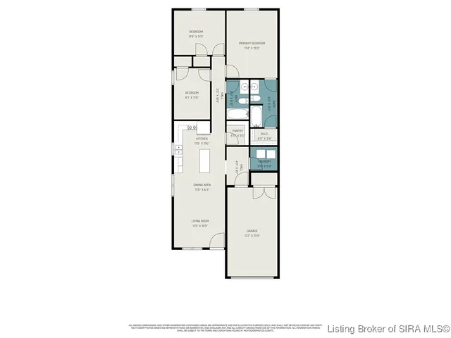 $193,500 | 975 Wooded Trail, Scottsburg, IN 47170