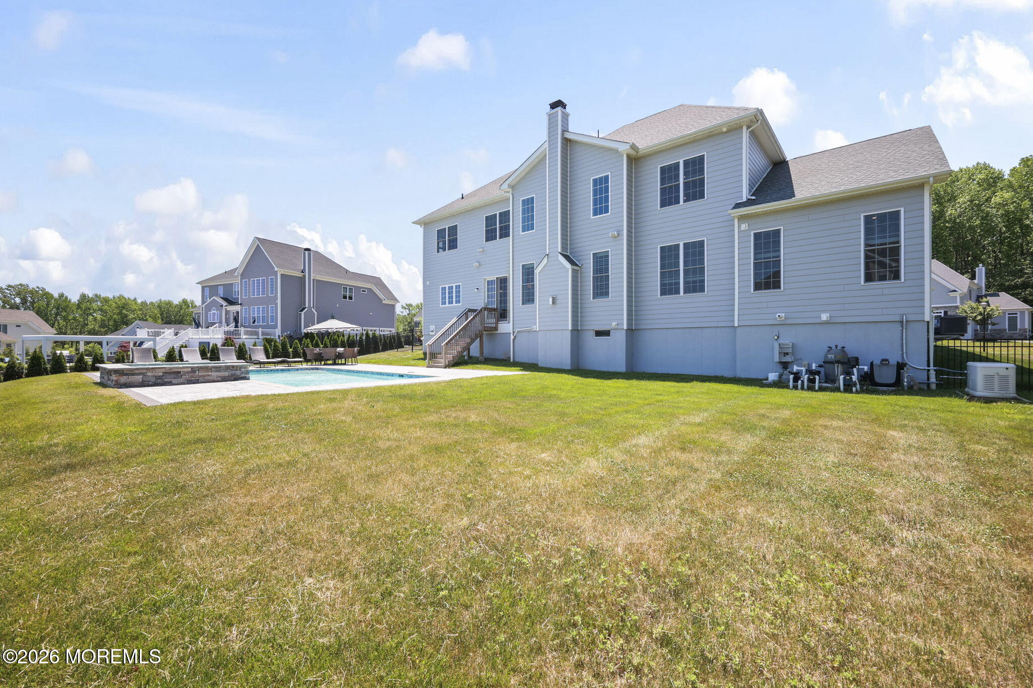 66 Windermere Road Lincroft, NJ 07738 - Photo 39 of 48 a view of a house with a yard