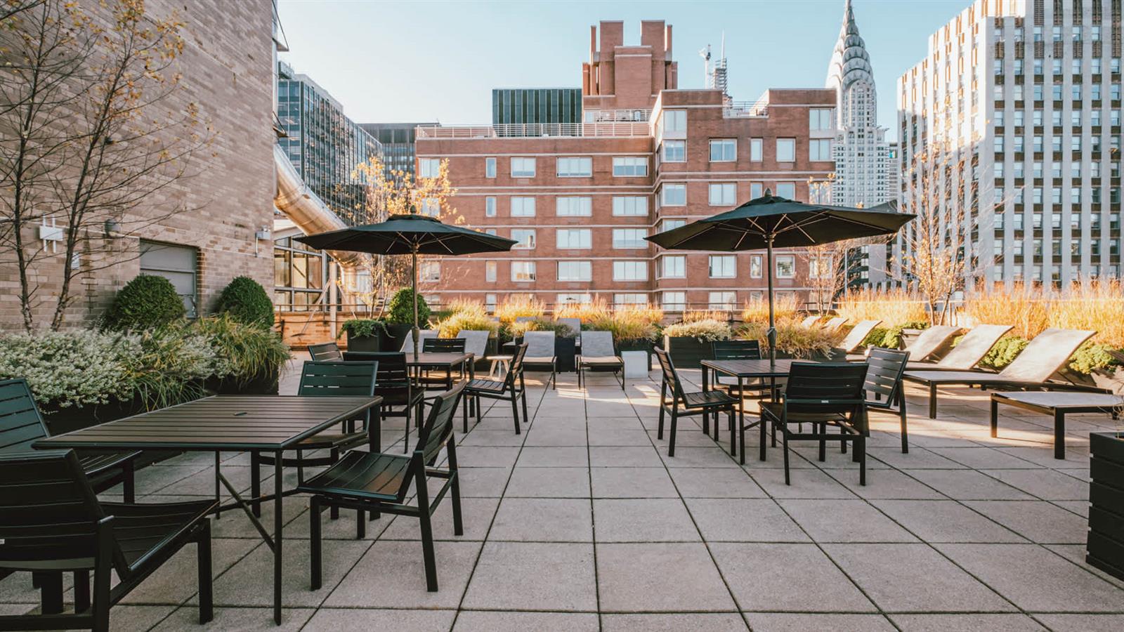 245 East 40th Street, Unit 24J Manhattan, NY 10016 - Photo 1 of 10 a view of a patio