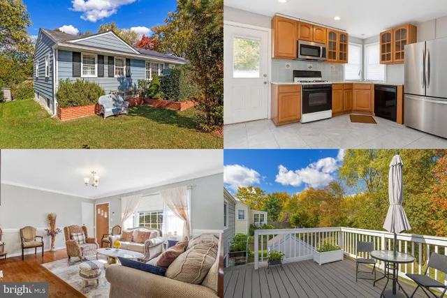 a view of a living room and kitchen view