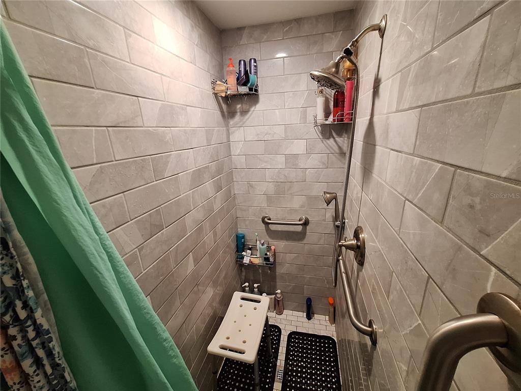 9415 Indale Drive New Port Richey, FL 34654 - Photo 83 of 93 a bathroom with a sink and a shower