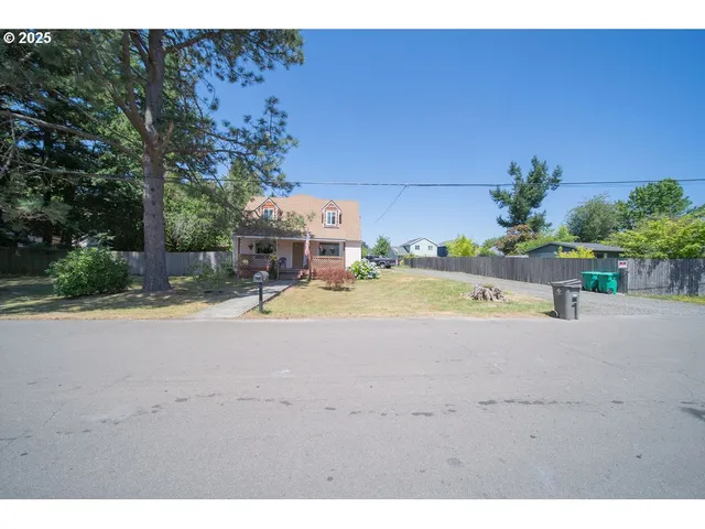 a view of outdoor space and yard