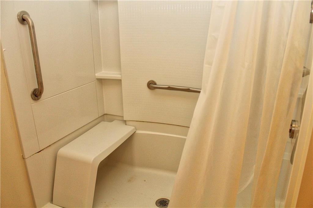 126 Parkedge Road Green Tree, PA 15220 - Photo 14 of 24 Walk-in shower with grab bars in main level bath.