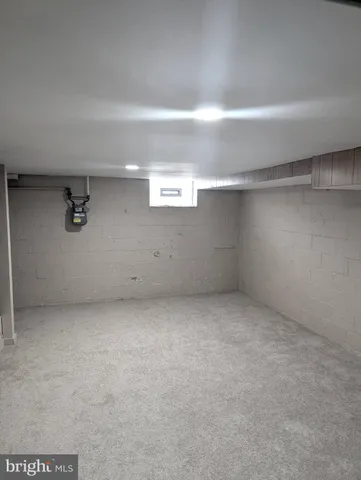 a view of empty room