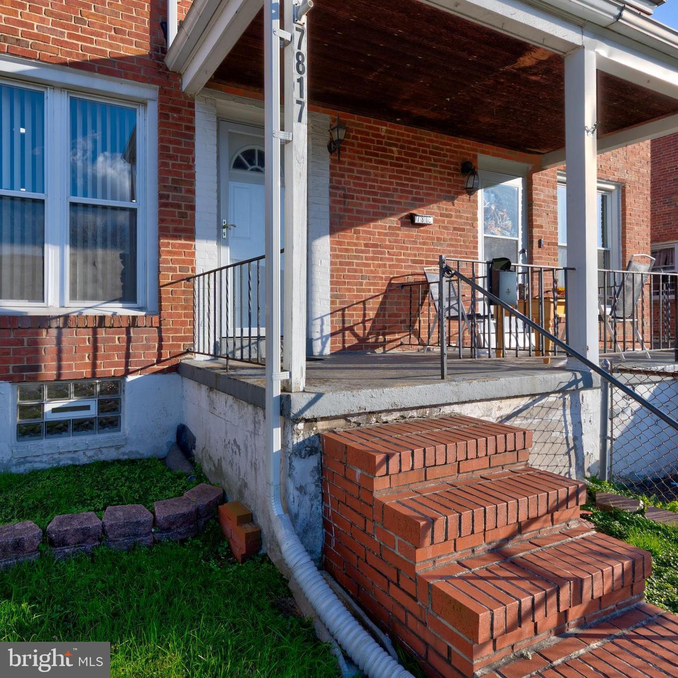 7817 St Fabian Lane Baltimore, MD 21222 - Photo 2 of 17 a view of a entrance with stairs